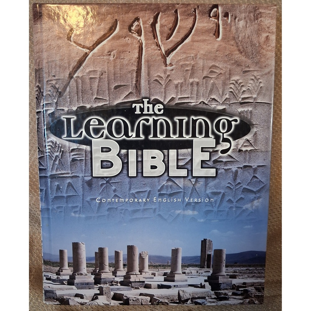 The Learning Bible Contemporary English Version CEV Hardcover Study Bible 2000